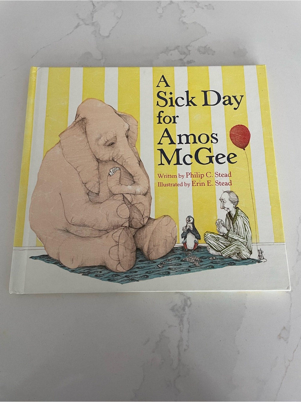 A Sick Day for Amos McGee - First Edition Hardcover Children Book